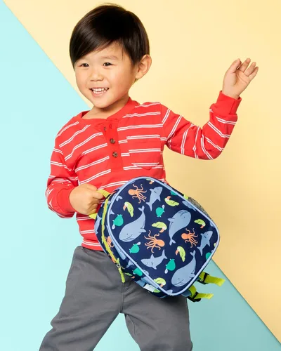 Miniatura 4 de Simple Joys by Carter's Mini mochila, océano azul, talla única