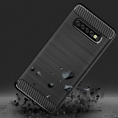 Miniatura 3 de Asuwish Funda de teléfono para Samsung Galaxy S10 Plus con protector de pantalla de vidrio templado y accesorios para celda, delgada y suave