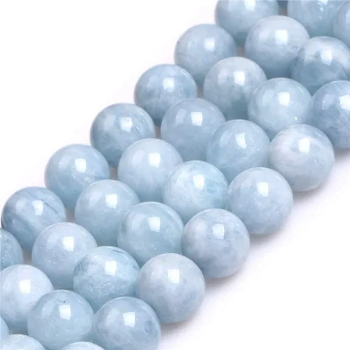 Miniatura 48 de GEM-Inside - Cuentas sueltas de ágata verde con bandas de energía natural, cuentas de energía natural para hacer joyas, 0.315 in, redondas, 15 Ágata