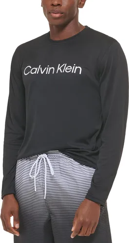 Miniatura 2 de Calvin Klein Manga larga ligera de secado rápido para hombre, protección UPF 40+