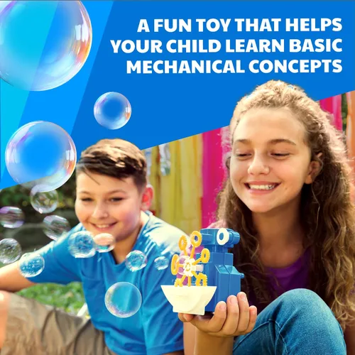 Miniatura 3 de 4M KidzRobotix - Robot de Burbujas - Construye un Robot de Máquina Automática de Burbujas, Inspira el Aprendizaje STEM, Aumenta la Creatividad