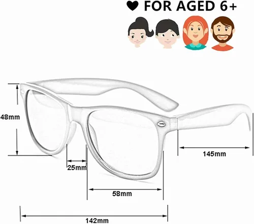 Miniatura 8 de Eyegla Gafas de sol al por mayor a granel para adultos recuerdos de fiesta tonos clásicos retro
