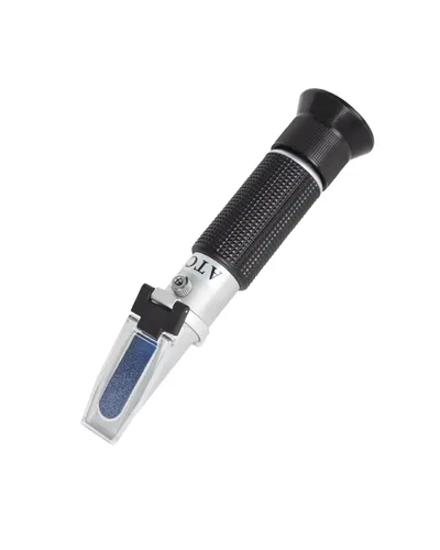 LOHAND Refractómetro Brix con compensación de temperatura automática (ATC), medición de precisión del contenido de azúcar para vino/fruta/bebida,