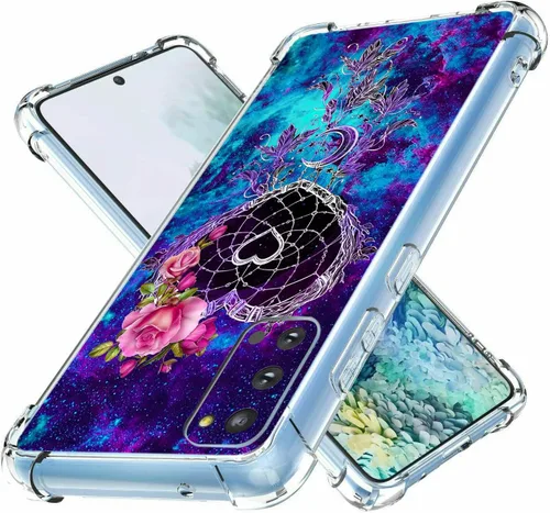 Miniatura 3 de Funda para Galaxy S20 FE 5G, atrapasueños, protección contra caídas espaciales, a prueba de golpes, TPU de cuerpo completo, resistente a