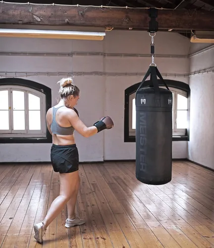Miniatura 6 de Meister Kit de montaje de viga con mosquetón para colgar boxeo y bolsas pesadas MMA