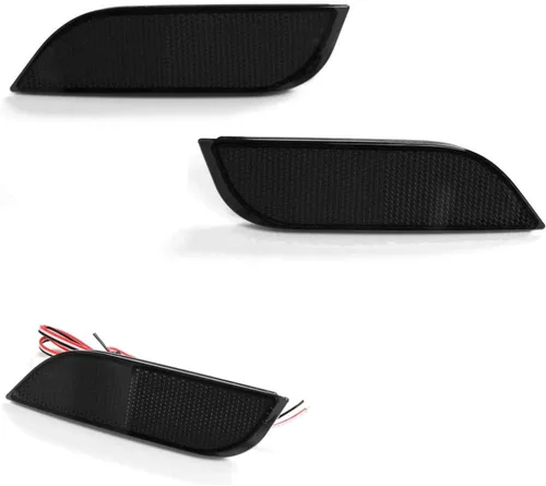 Miniatura 9 de Luces reflectoras ledes de posición para defensa iJDMTOY 26-SMD para 2008-2014 Subaru Impreza, WRX STI o XV Crosstrek 2013 en adelante, Ahumado