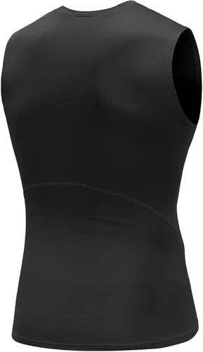 Miniatura 4 de Holure Camiseta sin mangas de compresión para hombre, paquete de 5 unidades, camiseta atlética para fisicoculturismo
