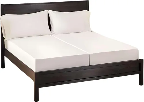 Miniatura 31 de SlumberWell Giza Sheets Twin - Sábanas de 100% algodón egipcio Giza - Juego de 4 piezas - Tamaño individual - Gris oscuro sólido