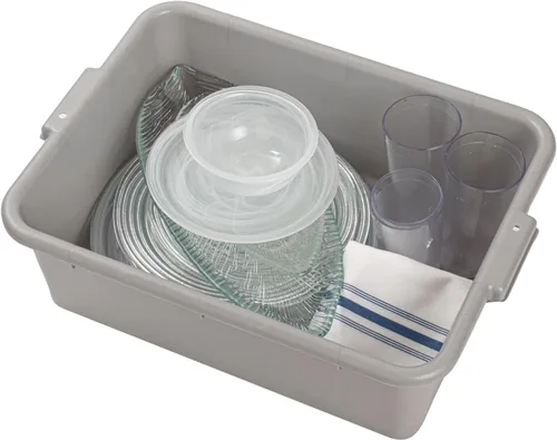 Miniatura 22 de Restaurantware -Solo bañera: RW Clean 21.25 pulgadas x 15.7 pulgadas bañera de autobús, 1 caja de autobús regular - Tapa se vende por separado