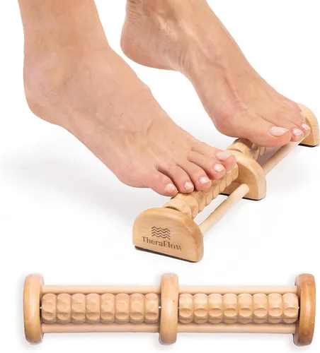 * Nuevo * TheraFlow, rodillo masajeador de pies - fascitis plantar y alivio de los puntos desencadenantes del dolor del pie - Herramienta de