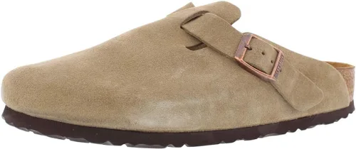 Miniatura 9 de Birkenstock Zuecos de gamuza Boston para mujer