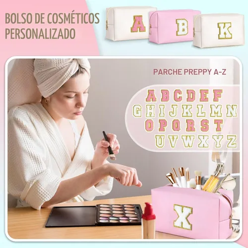 Miniatura 3 de TOPEAST - Bolso de maquillaje para mujer, Rosado, A