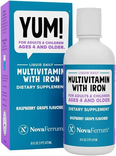 Miniatura 6 de Suplemento multivitamínico de 1.7 fl oz para bebés y niños, de NovaMV