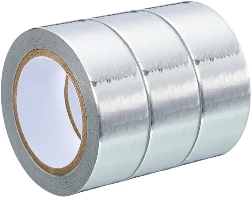 Miniatura 9 de PATIKIL Cinta Washi metálica de 0.591 in x 16.4 ft, 3 rollos de adhesivo autoadhesivo para decoración de manualidades, color azul oscuro