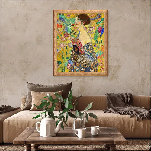 Miniatura 371 de A&T ARTWORK Campo de trigo con cipreses de Van Gogh Las reproducciones de arte clásico mundial, impresiones en lienzo giclée para decoración