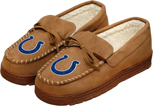 Miniatura 8 de FOCO Mens NFL Team Logo Moccasin Slippers Beige