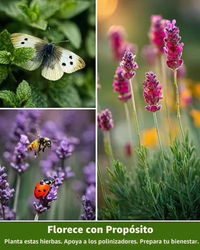 Miniatura 8 de Paquete variado de semillas de hierbas medicinales – 36 semillas de jardín de té de hierbas no transgénicas: manzanilla, lavanda, equinácea