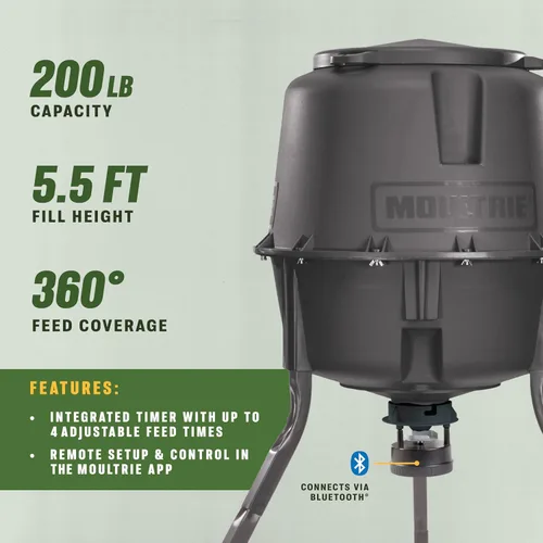Miniatura 2 de Paquete Moultrie: Alimentador para venados estándar y cámara de seguimiento celular Moultrie Edge 3