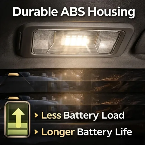 Miniatura 3 de KIMISS Lámpara LED para Interior de Coche, 15126553 Lámpara de Techo Cúpula para Interior de Coche Compatible con Colorado 2004-2008