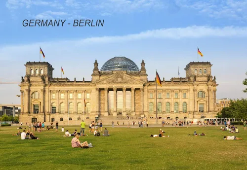 Miniatura 17 de Alemania Frigorífico Imanes GRP 2 (1 pieza, Ciudad: Berlín #GER31)