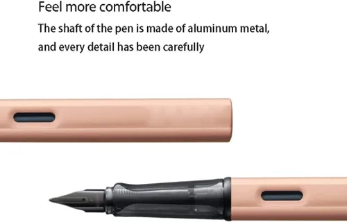 Bolígrafos estilográficos clásicos para escribir, bolígrafo de punta redonda de laca de metal de primera calidad, impresionante bolígrafo de lujo,