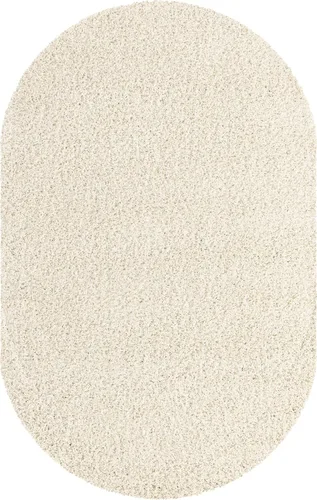 Miniatura 9 de Unique Loom Solid Shag Collection Alfombra de Área (5' 3" x 8' Ovalada, Blanco Nieve)