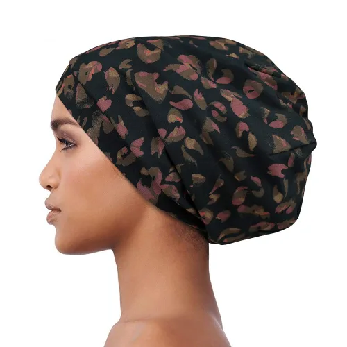 Miniatura 137 de Alnorm - Gorro con forro de satén y suave banda elástica para hombres y mujeres, talla única Se ajusta a la mayoría