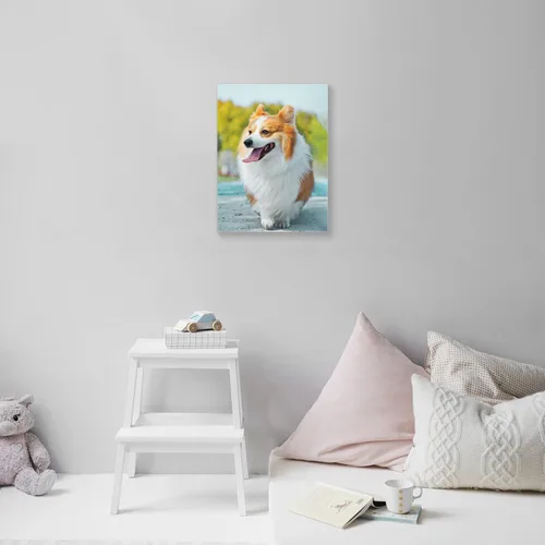 Miniatura 5 de WEGA Impresiones en lienzo personalizadas con tus fotos (6 pulgadas de ancho x 8 pulgadas de alto) lienzo personalizado para dormitorio, sala