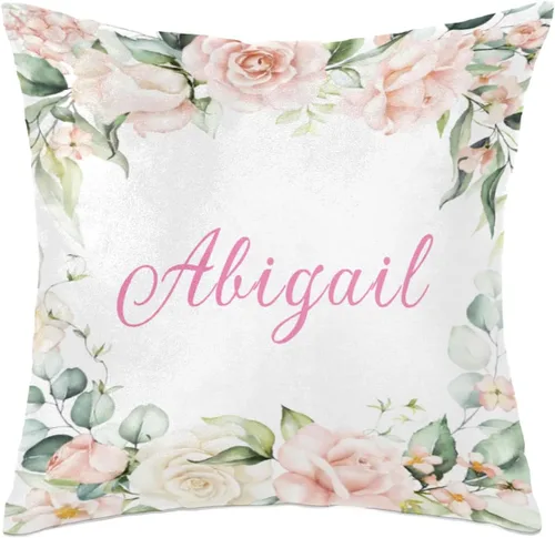 Miniatura 14 de Funda de almohada personalizada con nombre de bebé para bebé, niño y niña, almohada personalizada con nombre, almohada personalizada para sofá