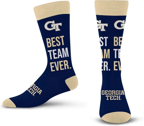 Miniatura 16 de For Bare Feet NCAA Unisex Best Team Ever Crew Sock Ncaa
