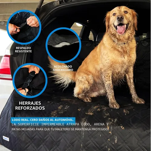 Miniatura 3 de Bulldogology Forro de Carga para SUV - Forro de Maletero para Mascotas de Servicio Pesado Cubierta de Carga - Cubierta de Carga Impermeable