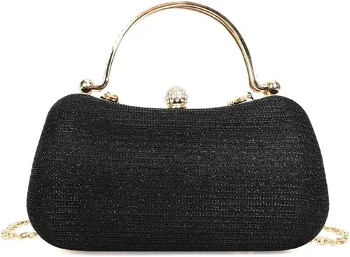 Bolso de mano de noche para mujer, bolsos formales brillantes de noche, bolso de mano para boda, cóctel, graduación, fiesta, bolsa de noche