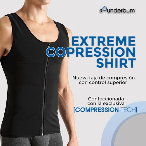 Miniatura 2 de Rounderbum Xtreme - Camiseta de compresión para hombre