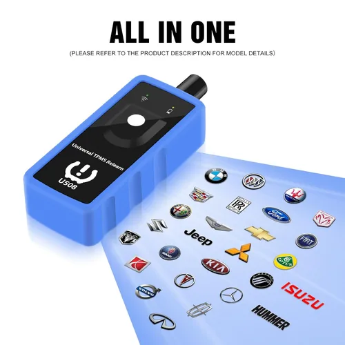 Miniatura 9 de OBDResource Herramienta de reaprendizaje TPMS, herramienta de programación Tpm, herramienta de reinicio de sensores, herramienta de activación