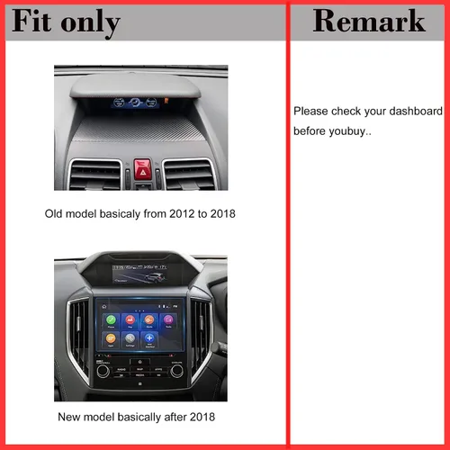 Miniatura 2 de Alfombrillas de silicona para Subaru Crosstrek Accesorios 2012-2017 Forester 2014-2018 XV Impreza 2012-2016 Interior Dash Pad Liner anaranjado