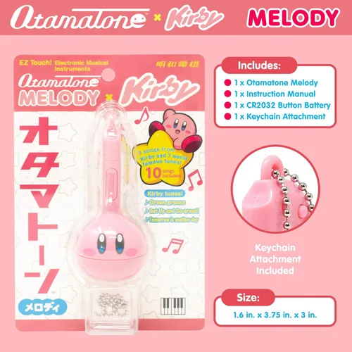Miniatura 5 de Edición especial Nintendo Kirby Otamatone Melody – Divertido instrumento sintetizador musical electrónico japonés para niños por Maywa Denki Kirby