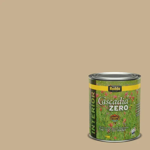 Miniatura 63 de Rodda Paint CASCADIA ZERO - Pintura plana e imprimación para interiores en uno, cuarto de galón, piel bronceada