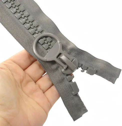 Miniatura 7 de YaHoGa 80 cm #20 Cremalleras de plástico gigantes para coser tiendas de campaña, abrigos, chaquetas de plumón, cubierta de barco, lona resistente