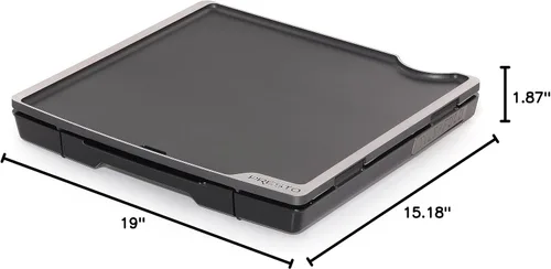 Miniatura 8 de Presto 07073 XL Plancha eléctrica inclinable y plegable, color negro