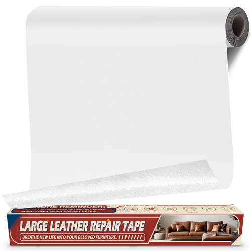 Miniatura 40 de Cahomo - Cinta de parches autoadhesivos para reparación de cuero para sofás - 8x11 pulgadas, kit de reparación de vinilo y cuero para muebles, Café