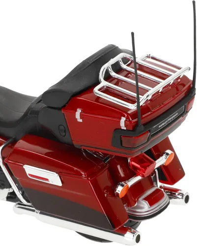 Miniatura 9 de Motocicleta Harley Davidson FLHTK Electra Glide modelo 2013, roja, versión ultralimitada, 1/12 de Maisto 32323.