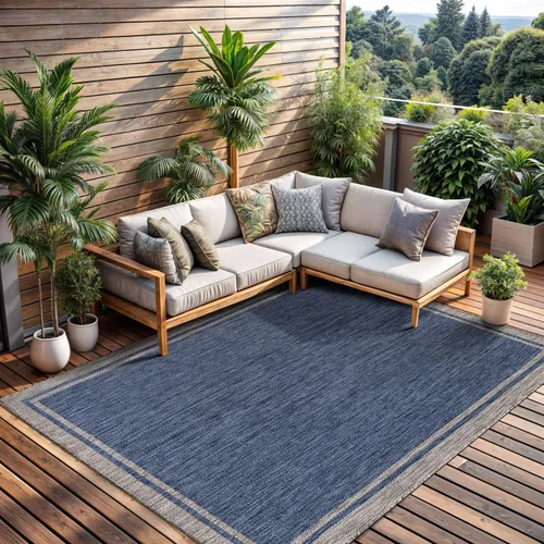 Miniatura 68 de CAMILSON Alfombra para exteriores, alfombras modernas para patios interiores y exteriores, tapetes de cocina y pasillo, alfombra lavable para porche