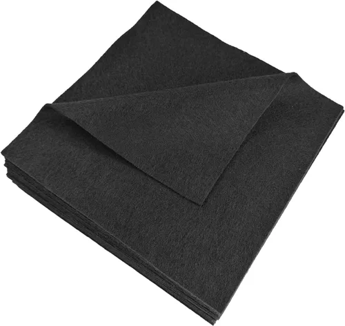 Miniatura 19 de Jtnohx Tela de fieltro suave, fieltro flexible para manualidades, hojas de fieltro de 0.055 in de grosor de 6 x 6 pulgadas para proyectos
