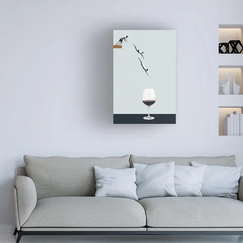 Miniatura 2 de Trademark Fine Art Lienzo decorativo para pared, arte de pared con texto en inglés "Your Best Friends Forget You Get Old", arte de pared para sala