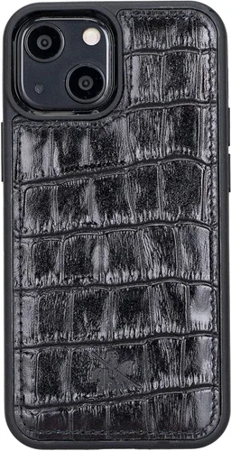 Miniatura 51 de Venito Lucca - Funda de piel compatible con Samsung Galaxy Note 10 (6,3 pulgadas), extra segura, con cubierta trasera acolchada, cocodrilo negro