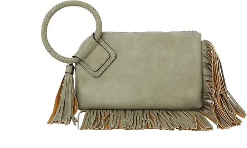 Miniatura 31 de Monedero de mano para mujer, cartera de noche con correa de mano, informal, formal, de cuero vegano, Metro Muse