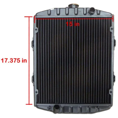 Miniatura 4 de RAParts CH18416 - Nuevo radiador compatible con tractor compacto John Deere 1050, compatible con JD CH13963