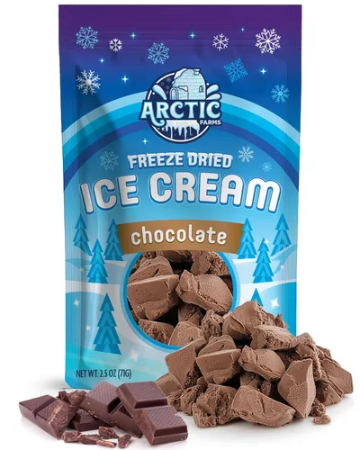 Miniatura 91 de Arctic Farms Trozos de Helado Liofilizado a Granel - No se Derrite (Mantequilla de Maní) (1 libra)