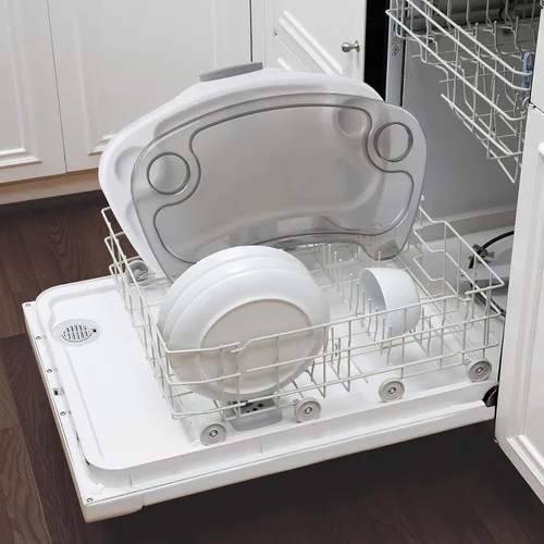 Miniatura 10 de Ingenuity SmartClean Trio Elite - Silla alta convertible 3 en 1 para bebé, silla para niños pequeños y asiento elevador de comedor, para edades de 6
