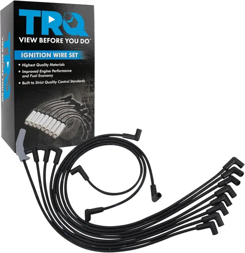 Miniatura 75 de Kit de cables para bujías de encendido del motor TRQ para Ford F250 F350 Super Duty V8 6.2L Nuevo